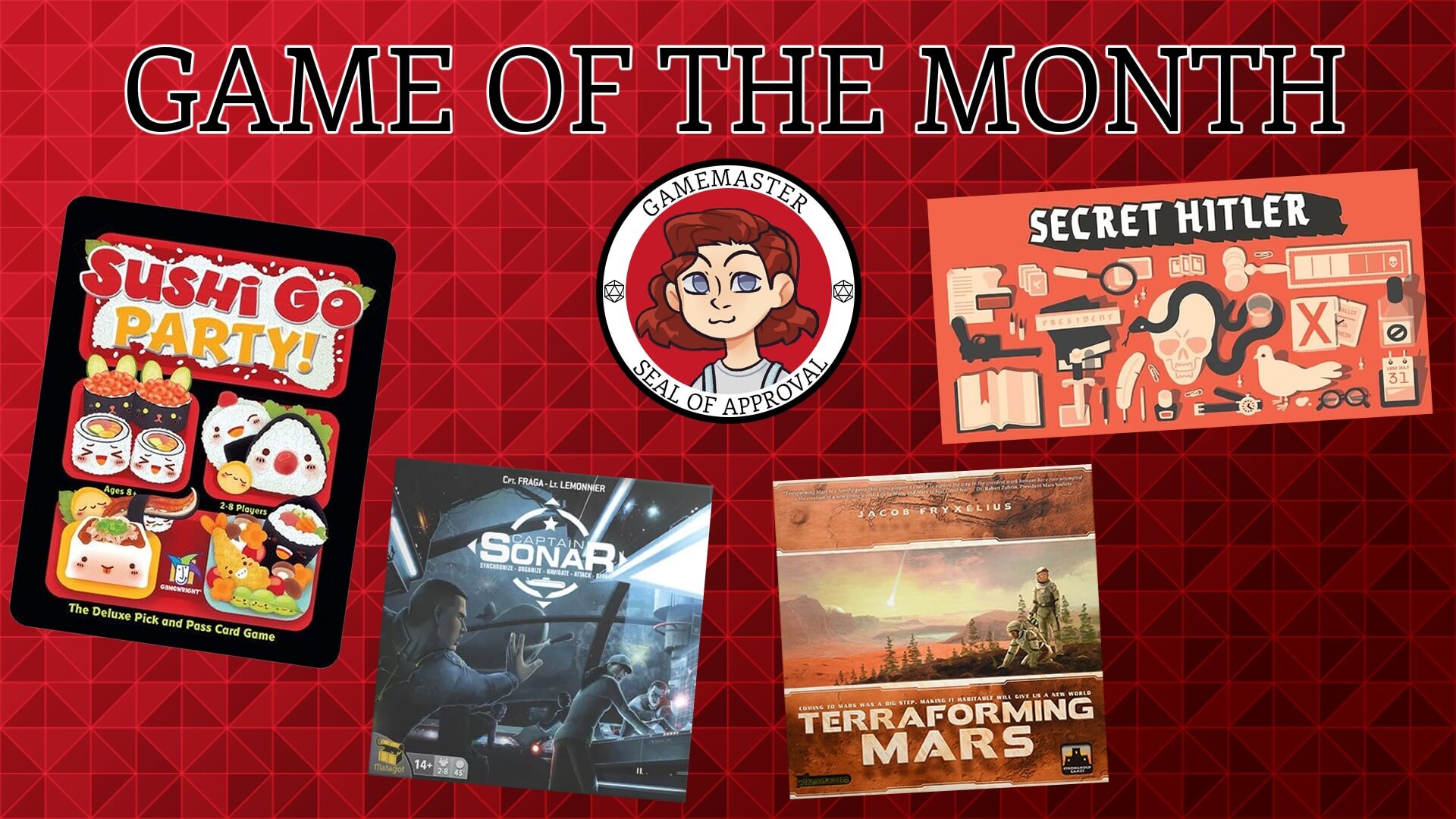 Games Of The Month - 2016 review banner