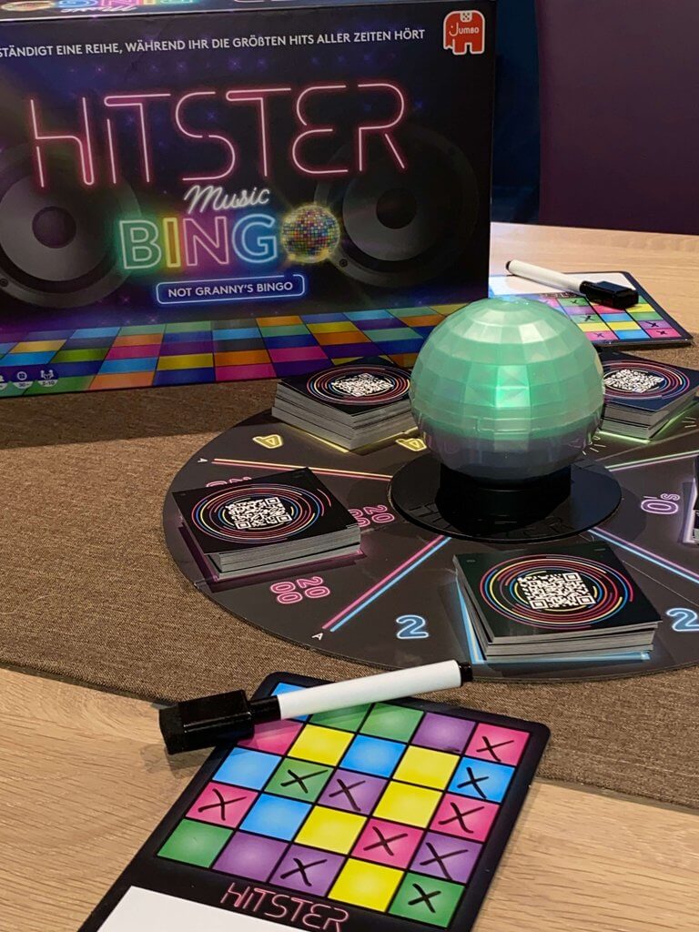 Hitster bingo setup