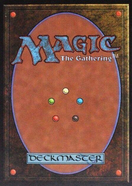 Magic the Gathering cardback art